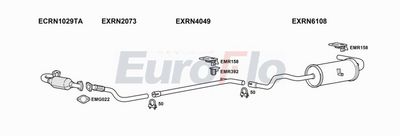 Układ wydechowy EUROFLO RNMEG15D2001