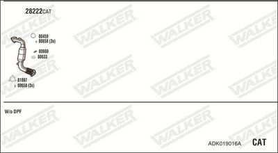 SISTEM DE ESAPAMENT WALKER ADK019016A