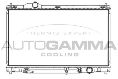 Радиатор, охлаждение двигателя AUTOGAMMA 107968 для LEXUS GS