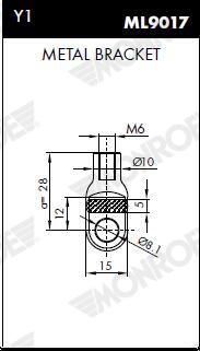GASFEDER KOFFER-/LADERAUM MONROE ML5010 7
