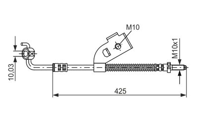 Brake Hose 1 987 476 568