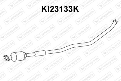 VENEPORTE KI23133K Катализатор для KIA PICANTO (TA) 1.0