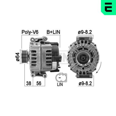 GENERATOR / ALTERNATOR ERA 209593