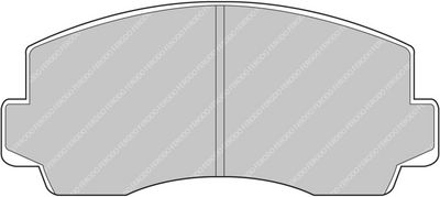 BREMSBELAGSATZ SCHEIBENBREMSE