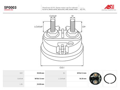 hette, starterrelé AUTOSTARTER SP0003
