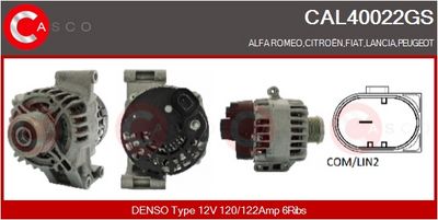 GENERATOR / ALTERNATOR CASCO CAL40022GS