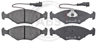 Комплект тормозных колодок, дисковый тормоз A.B.S. 37121 для FIAT ALBEA