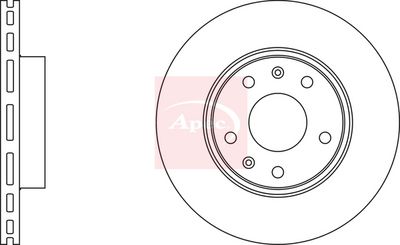 APEC Brake Disc DSK2120
