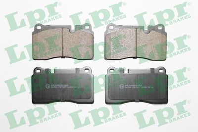 Комплект тормозных колодок, дисковый тормоз LPR 05P1505 для LAND ROVER RANGE ROVER
