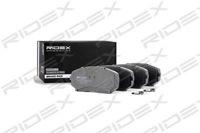 Комплект тормозных колодок, дисковый тормоз RIDEX 402B0548 для LINCOLN MKX