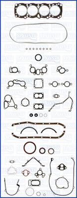Комплект прокладок, двигатель AJUSA 50094400 для NISSAN CHERRY