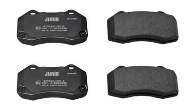 BREMSBELAGSATZ SCHEIBENBREMSE