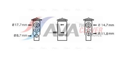 SUPAPA EXPANSIUNE CLIMA AVA Clever Choice MS1111