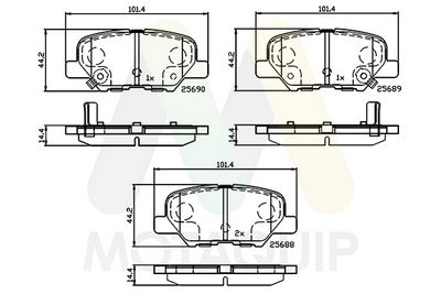 SET PLACUTE FRANA FRANA DISC