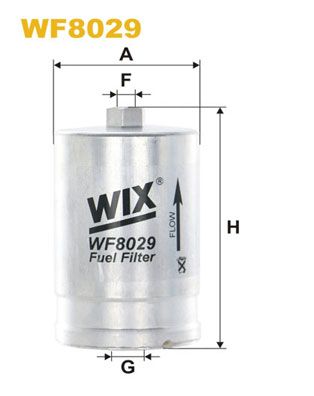 Топливный фильтр WIX FILTERS WF8029 для FERRARI 456