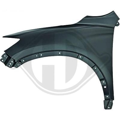 DIEDERICHS 5630007 Подкрылок  для MAZDA CX-5 (KE, GH) 2.2 D AWD