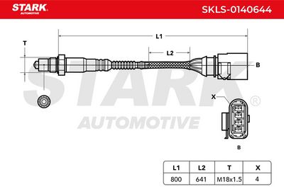 ламбда-сонда STARK SKLS-0140644