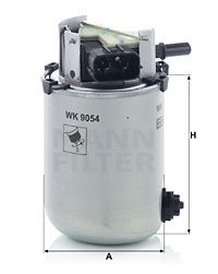 Топливный фильтр MANN-FILTER WK 9054 для NISSAN X-TRAIL