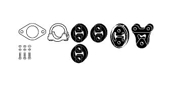 MONTAGESATZ ABGASANLAGE