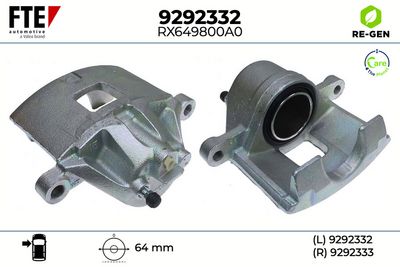 спирачен апарат FTE 9292332