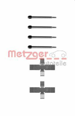 Комплектующие, колодки дискового тормоза METZGER 109-0903 для ALFA ROMEO ALFETTA