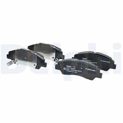 Remblokken set Voor , past: HYUNDAI I10 II, I10 III 1.0/1.0LPG/1.2 08.13-