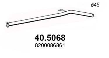 Rura wydechowa ASSO 40.5068