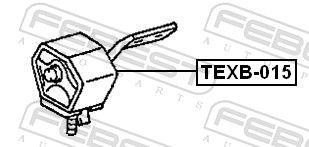 SET MONTARE SISTEM DE ESAPAMENT FEBEST TEXB015 1