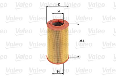 Filtr powietrza VALEO 585614 produkt