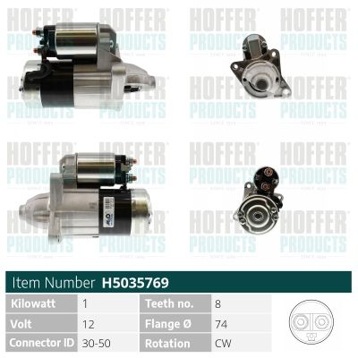 стартер HOFFER H5035769