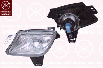 Противотуманная фара KLOKKERHOLM 05350282 для CITROËN XSARA