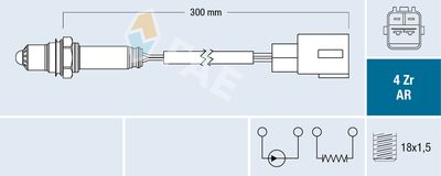 SONDA LAMBDA FAE 75621