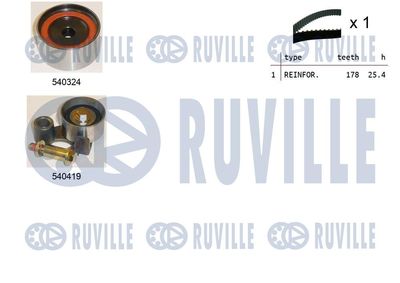 Комплект ремня ГРМ RUVILLE 550432 для TOYOTA MR2