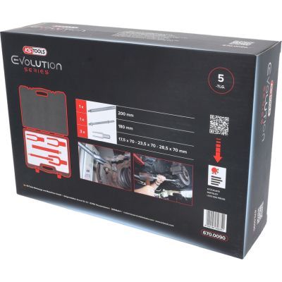 KS Tools Souprava oddělovacích a montážních vidlic, 5dílná 670.0090