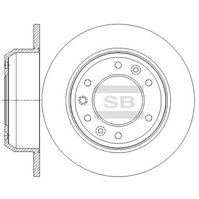 Hi-Q SD1148 Тормозные диски для KIA CARNIVAL / GRAND CARNIVAL III (VQ) 2.9 CRDi LX Hi-Q SD1148 Тормозные диски для KIA CARNIVAL / GRAND CARNIVAL III (VQ) 2.9 CRDi LX