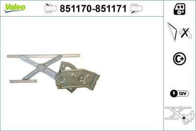 MECANISM ACTIONARE GEAM VALEO 851170