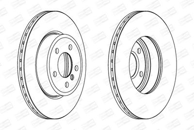 BREMSSCHEIBE CHAMPION 562350CH 1