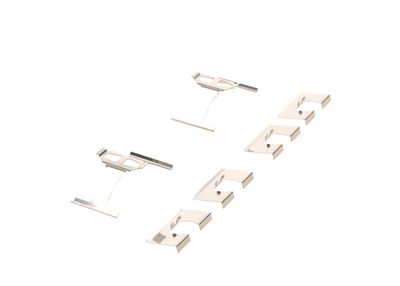 ZUBEHöRSATZ SCHEIBENBREMSBELAG BOSCH 1987474332 12