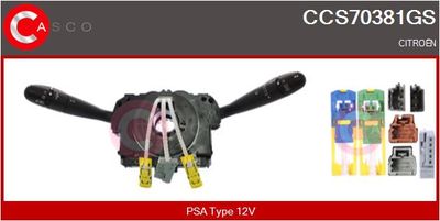 COMUTATOR COLOANA DIRECTIE CASCO CCS70381GS