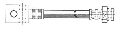 CEF 511476 Тормозной шланг  для NISSAN SERENA (C23) 1.6
