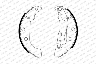 BREMSBACKENSATZ FERODO FSB575 1