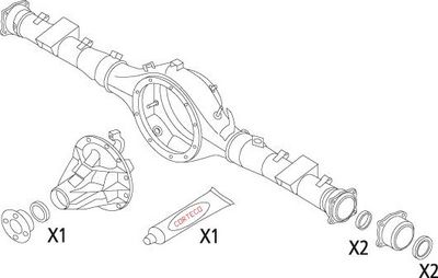 CORTECO Dichtungssatz, Differential