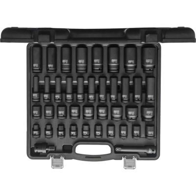 Ks Tools - Sada rázových nástrčných orechov 1/2", 40ks