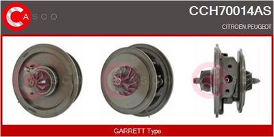 Skupina trupu, turbodmychadlo CASCO CCH70014AS