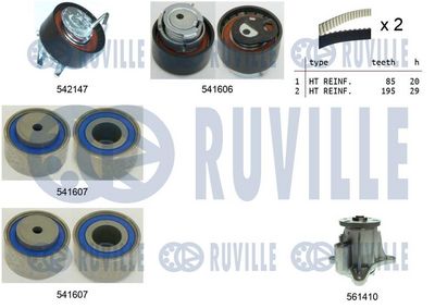 WASSERPUMPE + ZAHNRIEMENSATZ