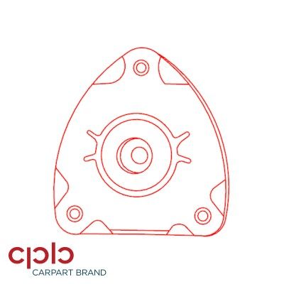 CPB 506380 Опора амортизатора  для BMW 2 (Бмв 2)