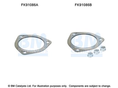 Монтажен комплект, катализатор BM Catalysts FK91086