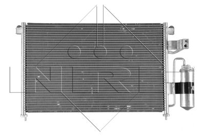 NRF 350016 Радиатор кондиционера  для CHEVROLET  (Шевроле Еванда)