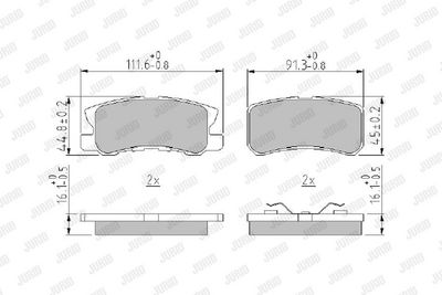 SET PLACUTE FRANA FRANA DISC