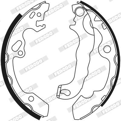 BREMSBACKENSATZ FERODO FSB565 2